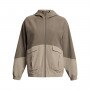 Damska kurtka treningowa Under Armour Armoursport Cargo OS Jkt - brązowa
