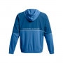 Męska kurtka treningowa Under Armour UA Zone Woven Jacket - niebieska