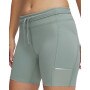 Damskie spodenki do biegania Under Armour UA Launch Half Tight - zielone