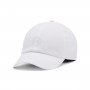 UNDER ARMOUR Damska czapka z daszkiem treningowa Under Armour W Isochill Armourvent Adj  biała  100