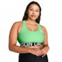 UNDER ARMOUR Biustonosz treningowy Under Armour UA HG Mid Branded  zielony Zielony