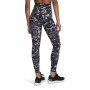Damskie legginsy treningowe Under Armour Motion Print Legging - czarne