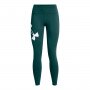 Damskie legginsy dzianinowe Under Armour Campus Legging - zielone