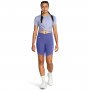 mini: Damskie kolarki treningowe Under Armour Motion Crossover Bike Short - fioletowe (1)
