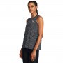 UNDER ARMOUR Damski top treningowy Under Armour Tech Tank Twist  szary Szary