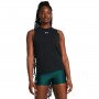  UNDER ARMOUR Damski top z nadrukiem Under Armour UA Rival Muscle Tank  czarny Czarny