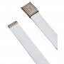 Męski pasek Under Armour M Stretch Webbing Belt - biały