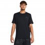 UNDER ARMOUR Męska koszulka treningowa Under Armour Vanish Energy SS  czarna Czarny