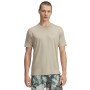 UNDER ARMOUR Męska koszulka treningowa Under Armour Vanish Energy SS  beżowa Beżowy