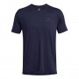 Męska koszulka treningowa Under Armour Vanish Energy SS - granatowa