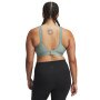 Biustonosz treningowy Under Armour UA Infinity Mid 2.0 Bra - zielony
