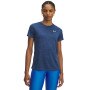 UNDER ARMOUR Damska koszulka treningowa Under Armour Tech Twist  niebieska Niebieski