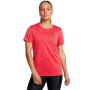 UNDER ARMOUR Damska koszulka treningowa Under Armour Tech SSC Twist  czerwona Czerwony