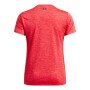 Damska koszulka treningowa Under Armour Tech SSC- Twist - czerwona