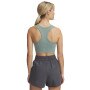 Biustonosz treningowy Under Armour Vanish Seamless Mid Bra - zielony