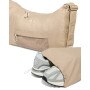 Damska torba treningowa Under Armour UA Studio Slouchy Duffle - beżowa