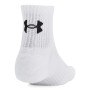 Skarpetki treningowe uniseks (3-pack) Under Armour UA Training - białe