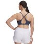 Biustonosz treningowy Under Armour UA Crossback Low Bra - szary