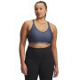 Biustonosz treningowy Under Armour UA Crossback Low Bra - szary