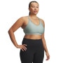 Biustonosz treningowy Under Armour UA Crossback Low Bra - zielony