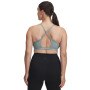 Biustonosz treningowy Under Armour UA Crossback Low Bra - zielony