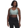 Biustonosz treningowy Under Armour UA Crossback Low Bra - zielony