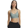 UNDER ARMOUR Biustonosz treningowy Under Armour UA Crossback Low Bra  zielony Zielony