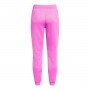 Damskie spodnie treningowe Under Armour Armour Fleece Jogger - różowe