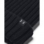 Damska czapka zimowa Under Armour W Halftime Pom Beanie - czarna