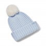 Damska czapka zimowa Under Armour W Halftime Pom Beanie - niebieska