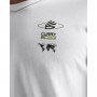 Męski longsleeve treningowy Under Armour UA Curry Long Sleeve Tee - biały