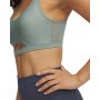 Biustonosz treningowy Under Armour UA Infinity Low Mesh - zielony