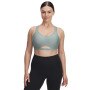 Biustonosz treningowy Under Armour UA Infinity Low Mesh - zielony