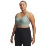Biustonosz treningowy Under Armour UA Infinity Low Mesh - zielony
