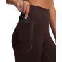 Damskie legginsy treningowe Under Armour Motion Legging Emea - brązowe