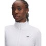 Damski longsleeve treningowy rozpinany Under Armour Motion Jacket Emea - biały