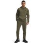  UNDER ARMOUR Męskie spodnie dresowe Under Armour UA Icon Fleece Jogger Taping  khaki Khaki