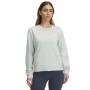 UNDER ARMOUR Damska bluza dresowa nierozpinana bez kaptura Under Armour UA Rival Terry Crew  zielona Zielony