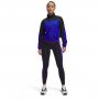 Damska bluza treningowa Under Armour Project Rock Woven Top - niebieska 