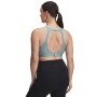 Biustonosz treningowy Under Armour Infinity Mid Piped - zielony