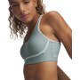 Biustonosz treningowy Under Armour Infinity Mid Piped - zielony