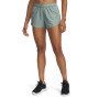 Damskie spodenki treningowe Under Armour Tech Play Up Shorts - zielone