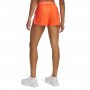 Damskie spodnie treningowe Under Armour Tech Play Up Shorts - pomarańczowe