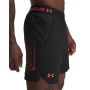 Męskie spodenki treningowe Under Armour Vanish Woven 6in Graphic Sts - czarne