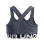 Dziewczęcy biustonosz treningowy Under Armour G Crossback Bra - szary