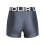 Dziewczęce krótkie legginsy treningowe Under Armour G HeatGear Shorty - szare