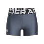 UNDER ARMOUR Dziewczęce krótkie legginsy treningowe Under Armour G HeatGear Shorty  szare Szary