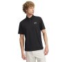 UNDER ARMOUR Męska koszulka do golfa Under Armour UA T2G Pique Polo  czarna  Czarny