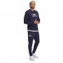 Męska bluza dresowa nierozpinana bez kaptura Under Armour UA Rival Terry Logo Crew - granatowa