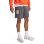 Męskie spodenki dresowe Under Armour UA Rival Terry Logo 8 in Short - szare
